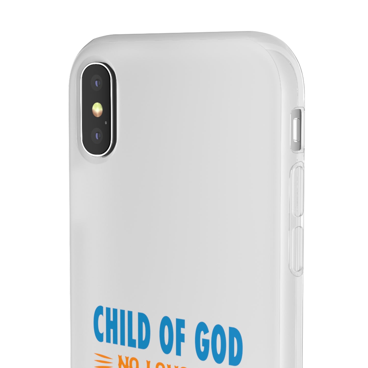 Child Of God No Longer A Slave To Fear Christian Flexi Phone Case Printify