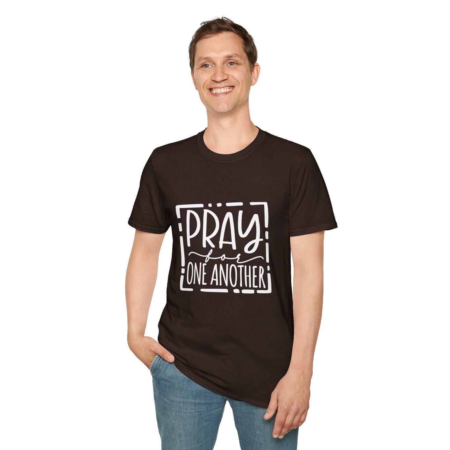 Pray For One Another Don't Quit Unisex Christian T-shirt