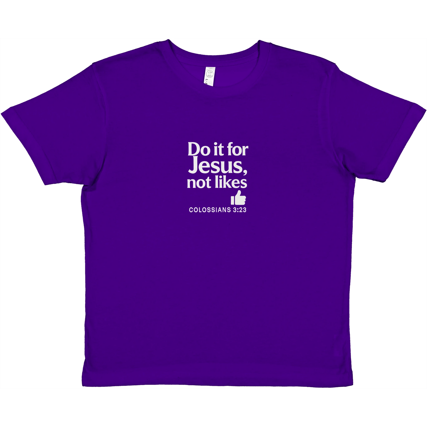 Do It For Him Youth Christian T-shirt - ClaimedbyGodDesigns