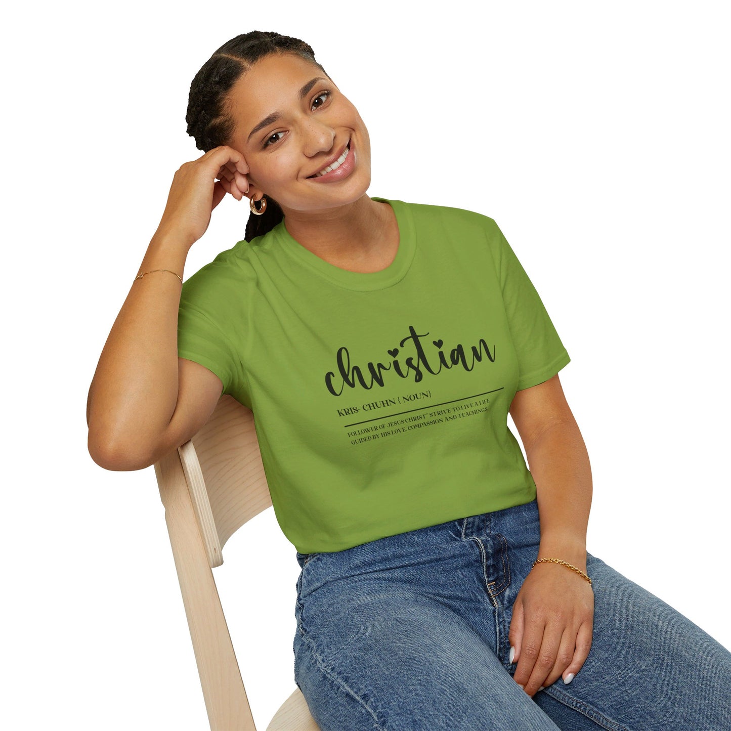 I Am A Christian Follower Of Christ  Christian Unisex T-shirt