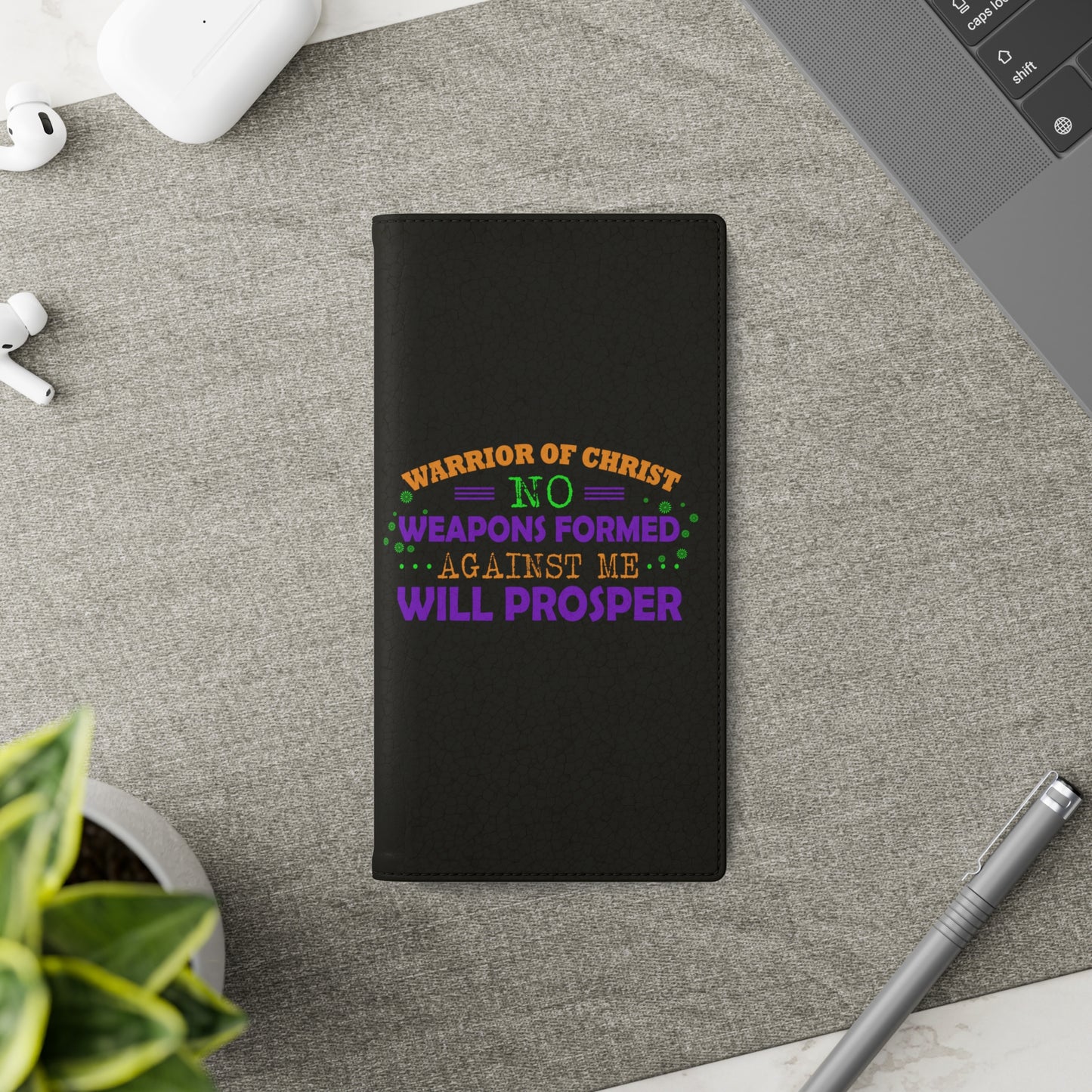 Warrior Of Christ No Weapons Formed Against Me Will Prosper Phone Flip Cases