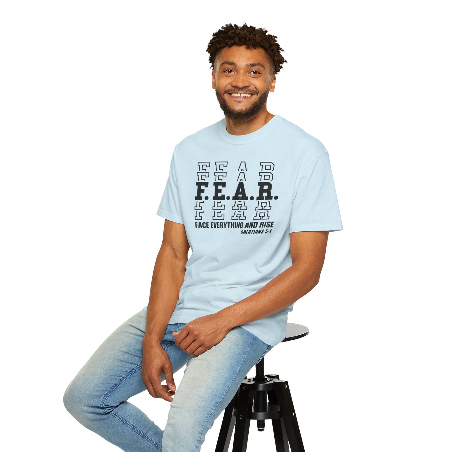 FEAR Face Everything And Rise Unisex Christian T-shirt