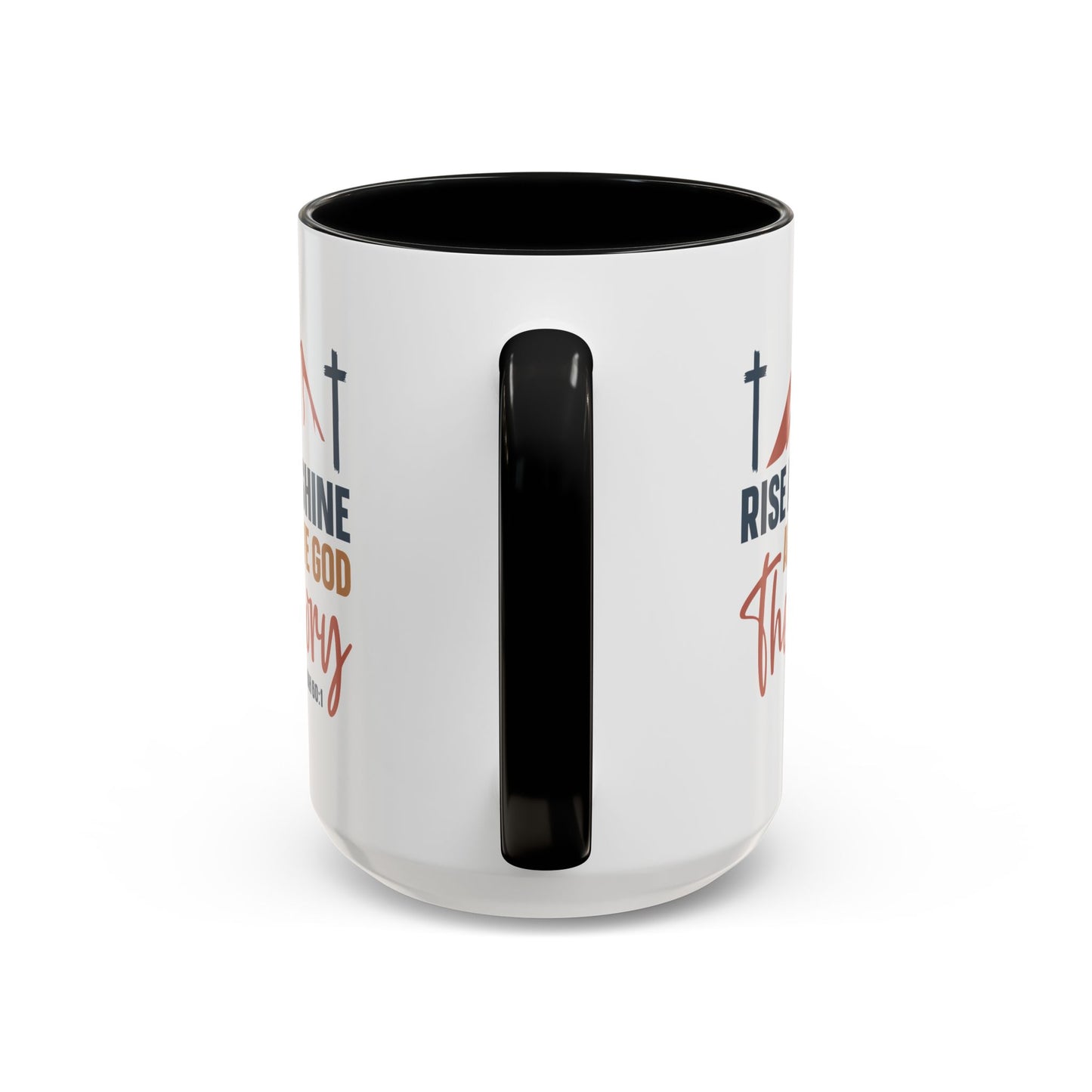 Christian Ceramic Mug - Give Him The Glory Accent Coffee Mug (11, 15oz)