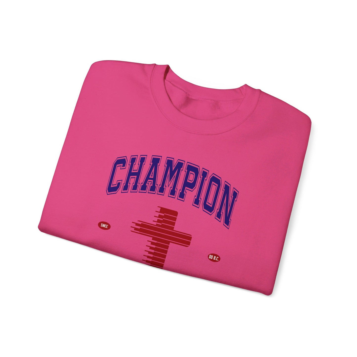 Champion Christ Always Wins Unisex Heavy Blend™ Crewneck Christian Sweatshirt