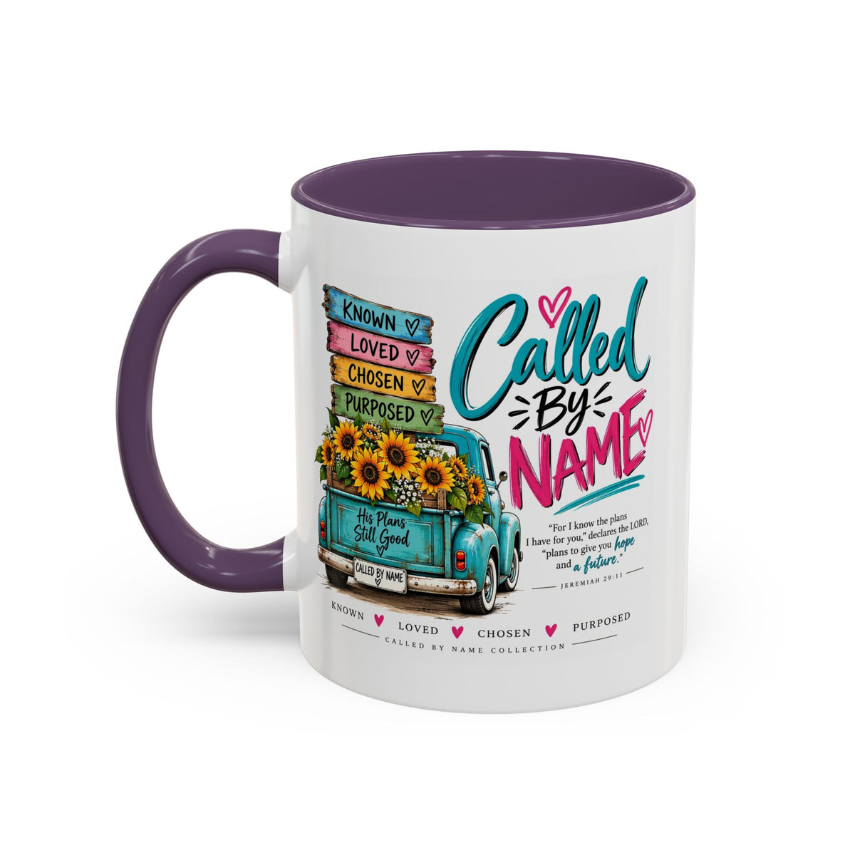 Called By Name Coffee Mug — Inspirational Christian Accent Mug (11/15oz)