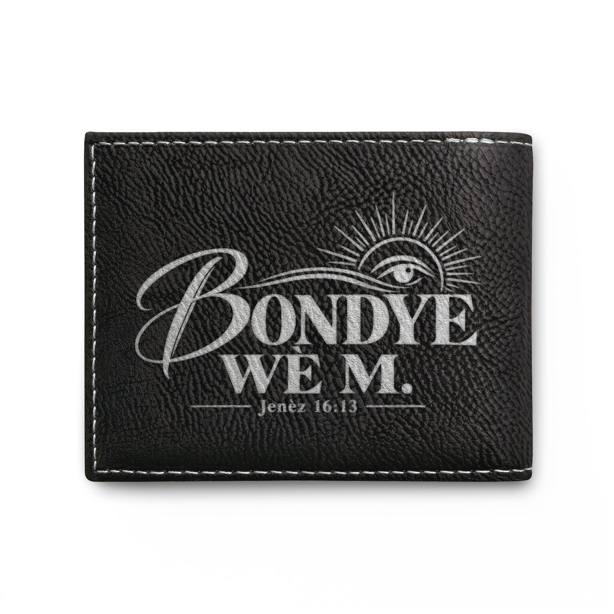 Bondye Wè M. Kreyòl Christian RFID wallet, view 11