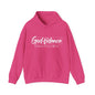 Christian Hooded Sweatshirt -Confidence In Him Knowing I Can't But He Can