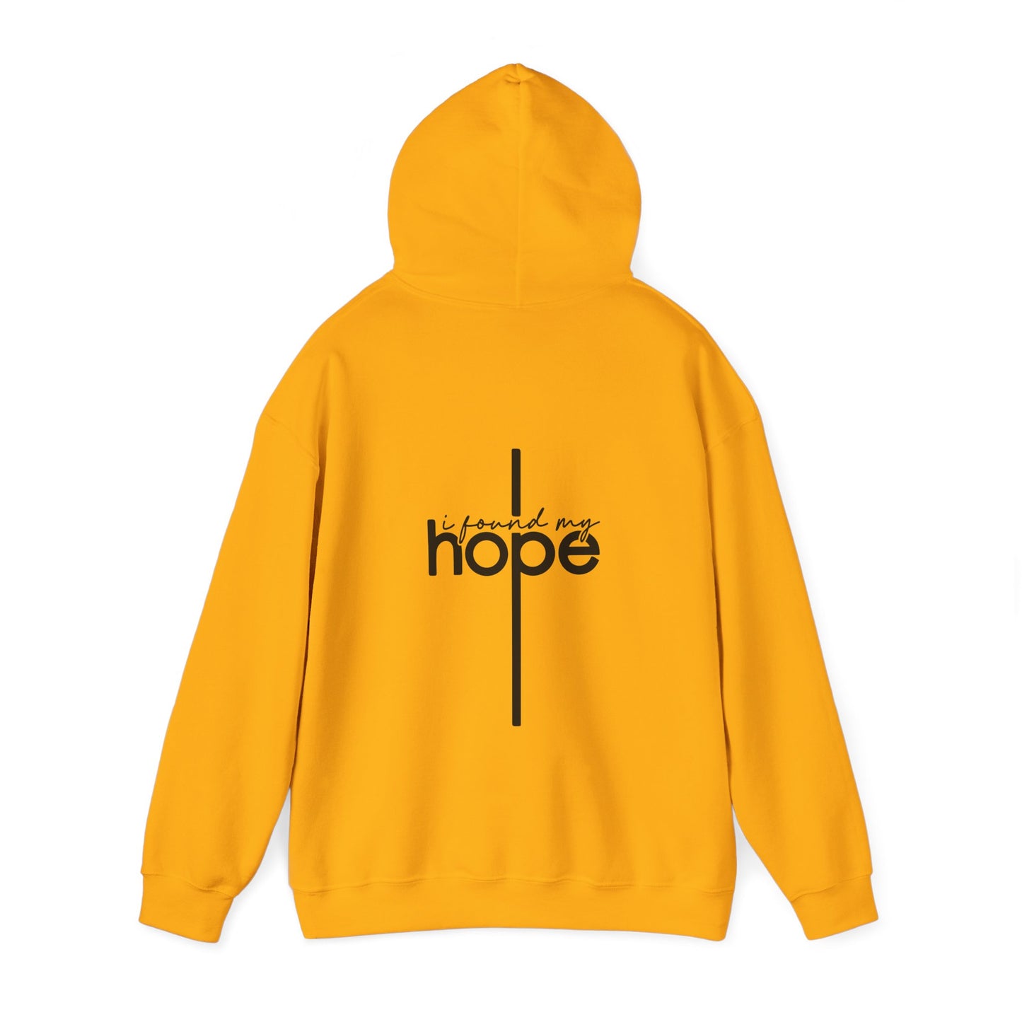 Jesus I Found My Hope  Unisex Christian Hooded Pullover Sweatshirt