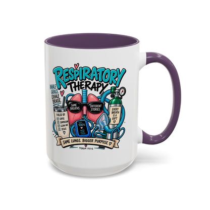 Respiratory Therapy Coffee Mug – Funny Respiratory Therapist Gift (11/15oz)