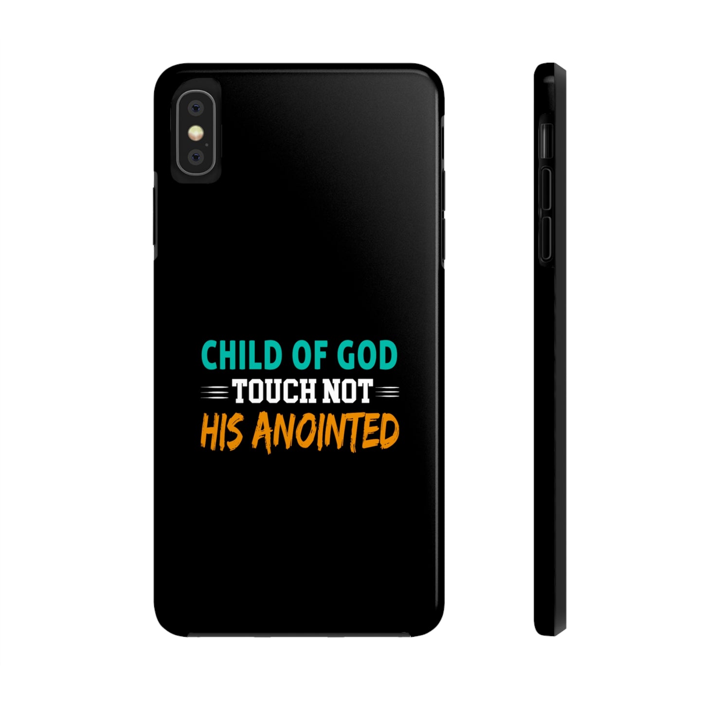 Child Of God Touch Not His Anointed Christian Phone Tough Phone Cases, Case-Mate Printify