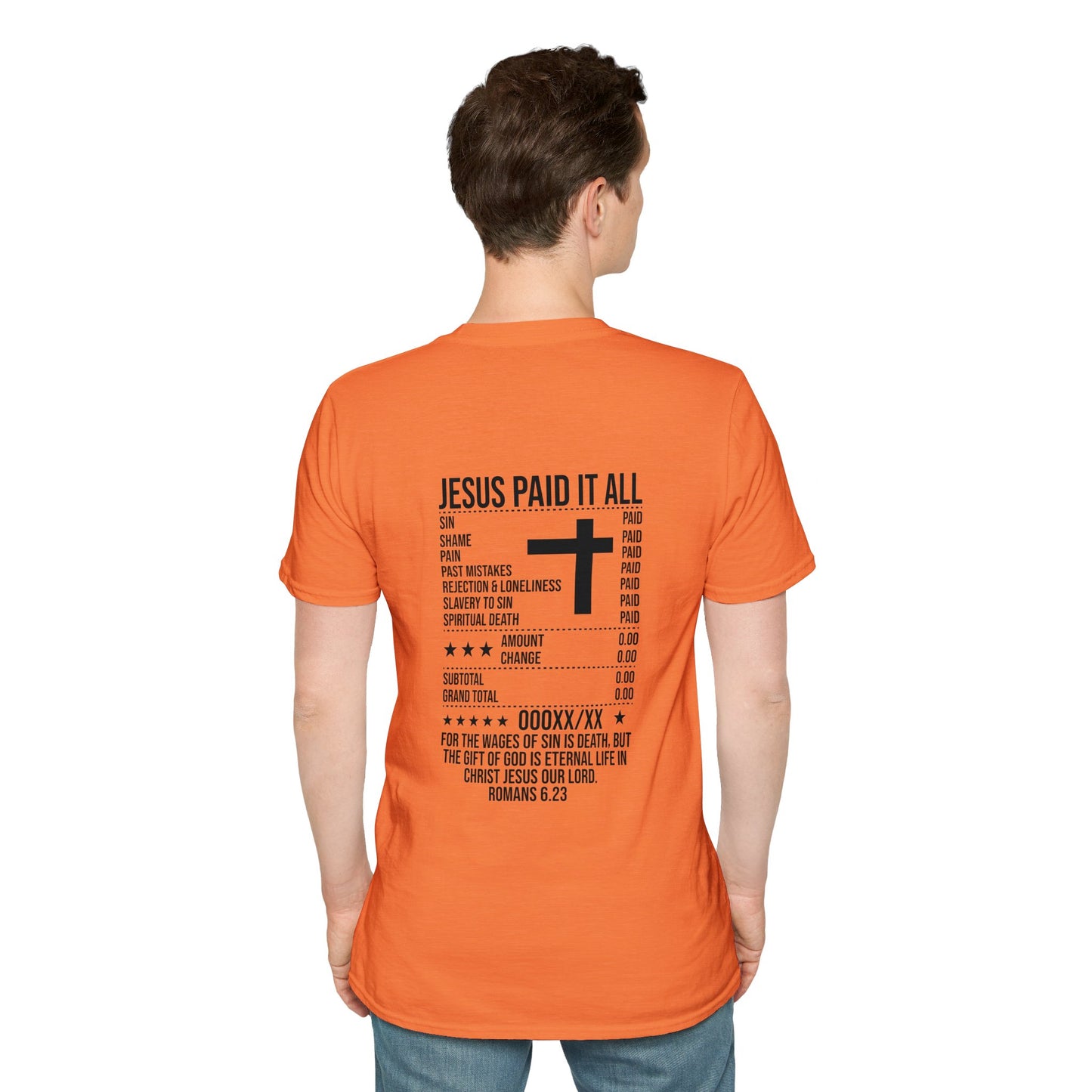 Paid In Full Jesus Paid It All Christian Unisex T-shirt