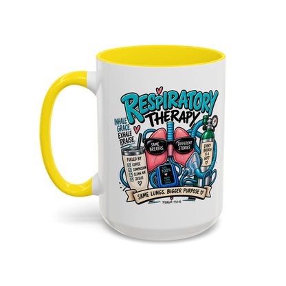Respiratory Therapy Coffee Mug – Funny Respiratory Therapist Gift (11/15oz)