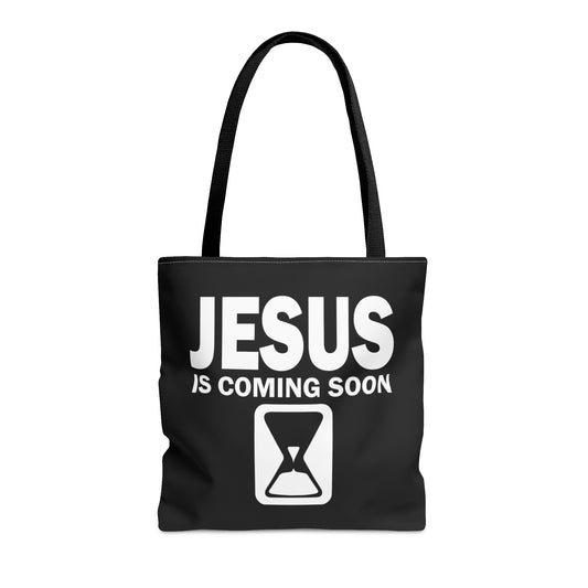Jesus Is Coming Soon Christian Tote Bag Printify
