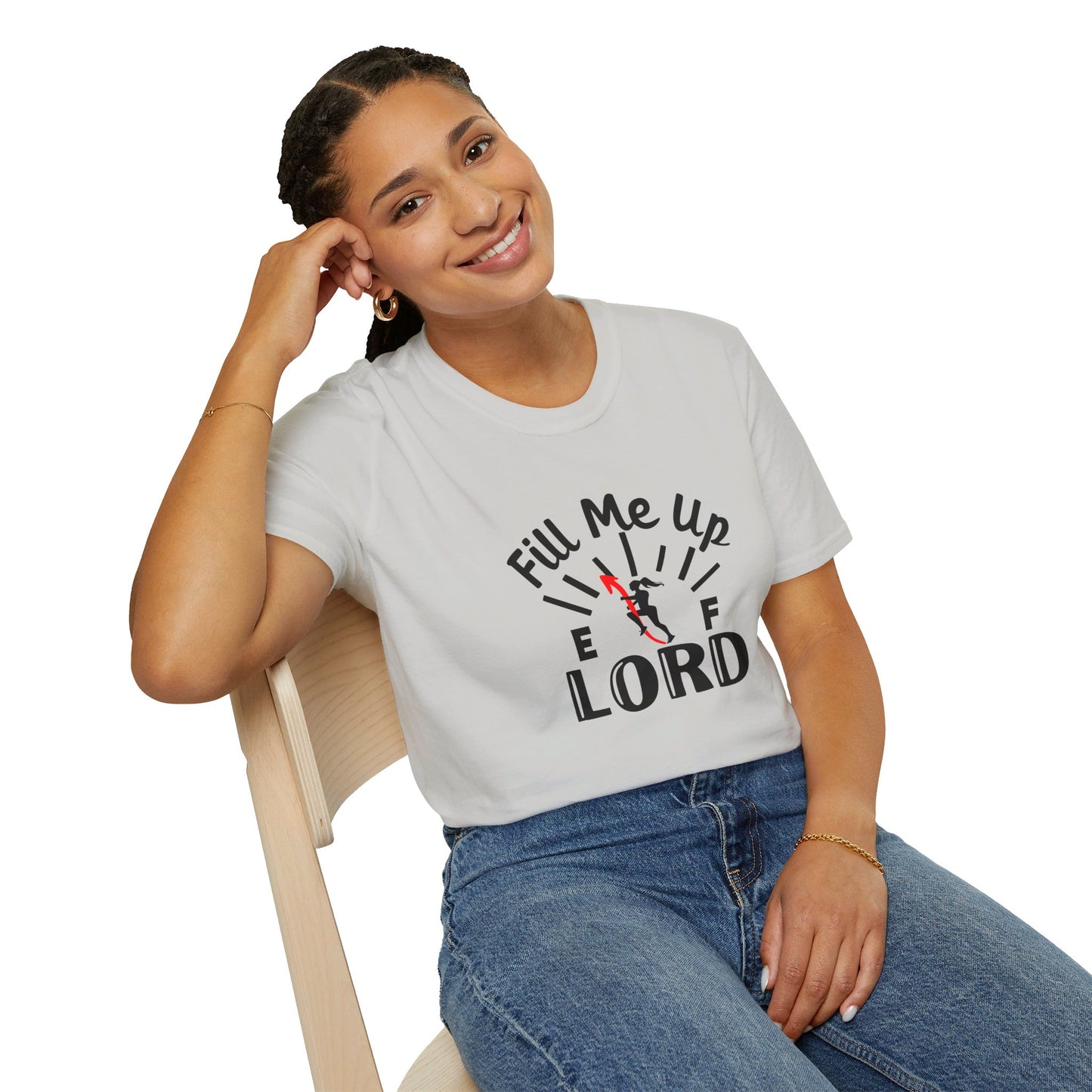 Fill Me Up Lord Funny Unisex Christian T-shirt