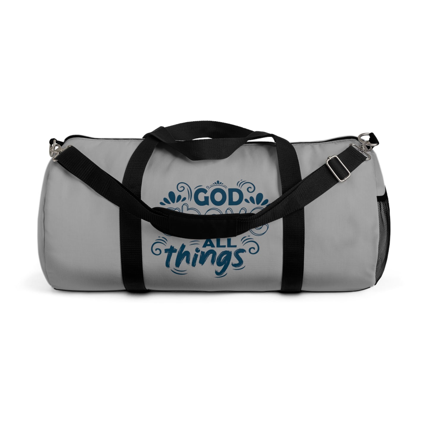 God Above All Things Christian Duffel Bag Printify