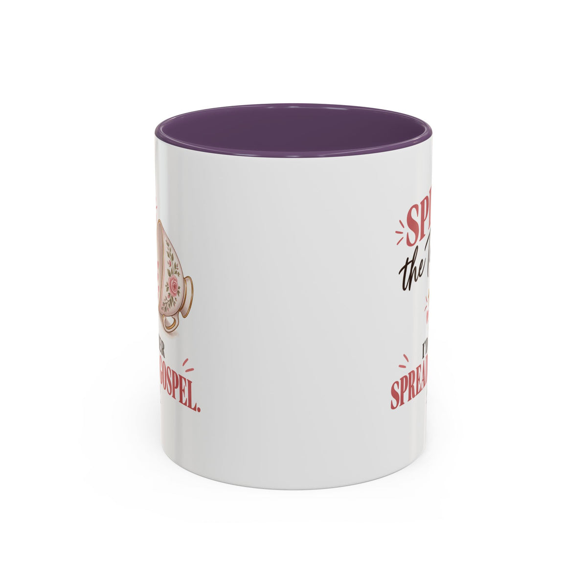 Spill the Tea, Spread the Gospel Christian Coffee Mug