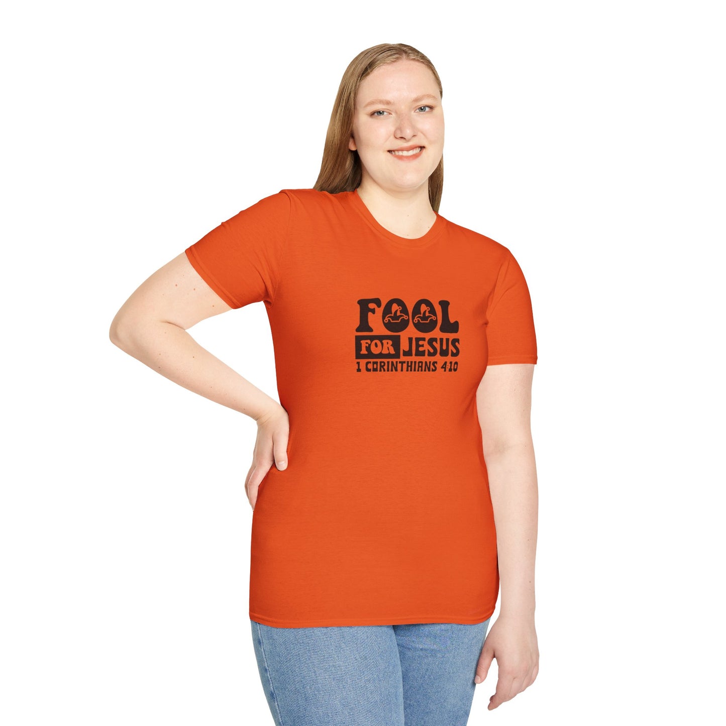 Fool For Jesus Funny Unisex Christian T-shirt