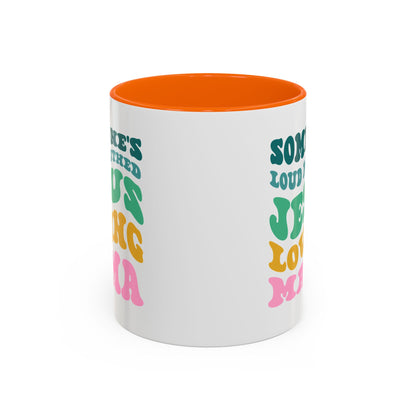 Loud-Mouthed Loving Mama Coffee Mug - Ideal Gift for Moms, Funny Mug, Faith-Based Gift, Colorful Tea Cup, Mother's Day Surprise