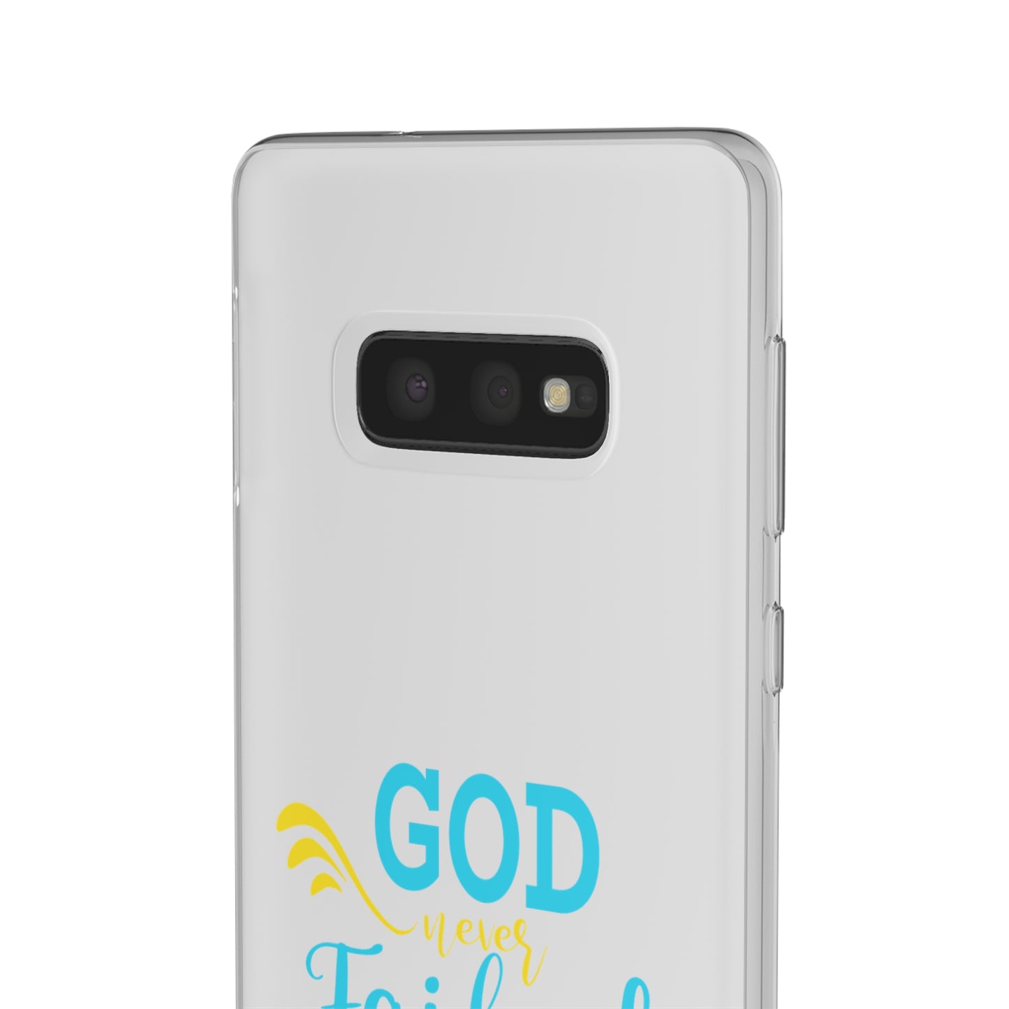 God Never Failed Me Yet Flexi Phone Case