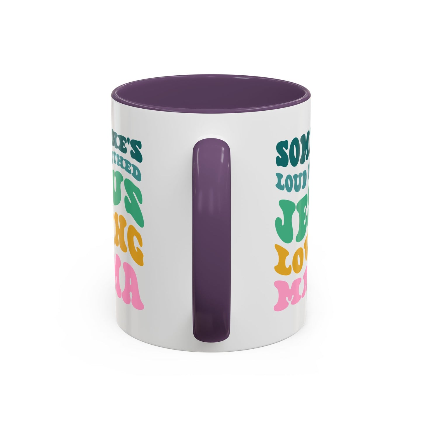 Loud-Mouthed Loving Mama Coffee Mug - Ideal Gift for Moms, Funny Mug, Faith-Based Gift, Colorful Tea Cup, Mother's Day Surprise