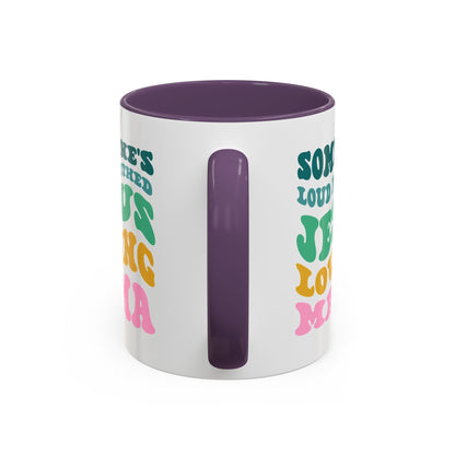 Loud-Mouthed Loving Mama Coffee Mug - Ideal Gift for Moms, Funny Mug, Faith-Based Gift, Colorful Tea Cup, Mother's Day Surprise