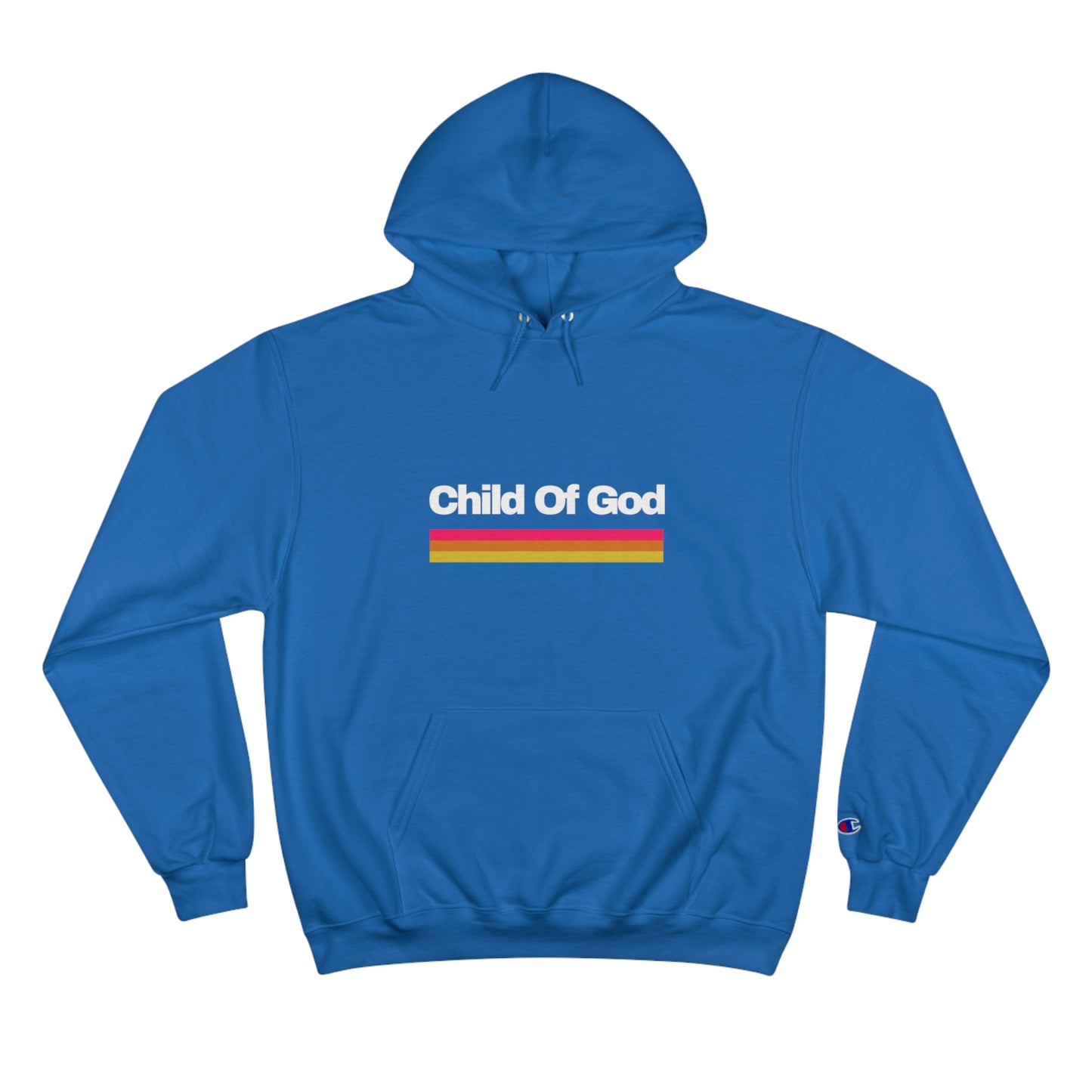 Child Of God Unisex Champion Hoodie Printify