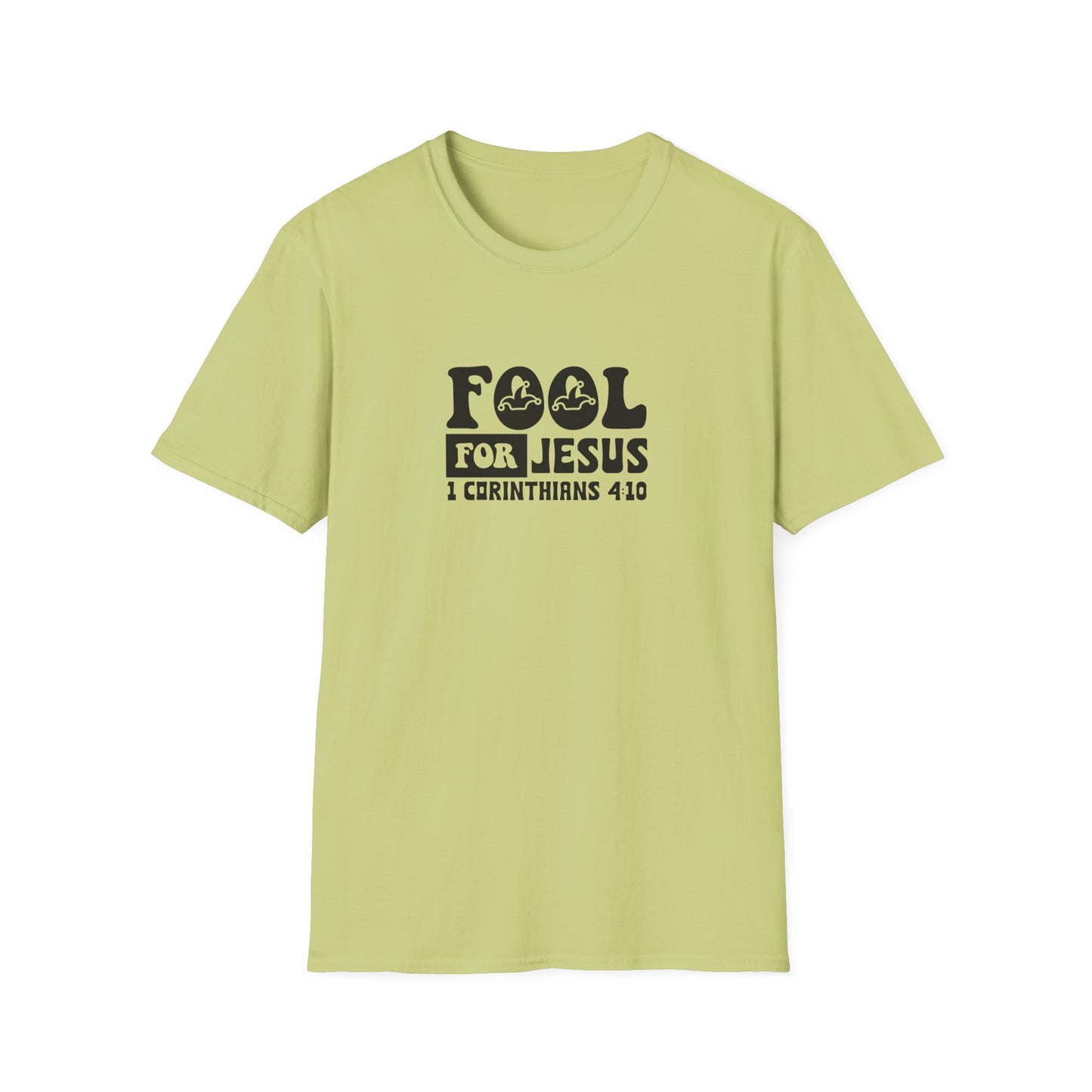 Fool For Jesus Funny Unisex Christian T-shirt