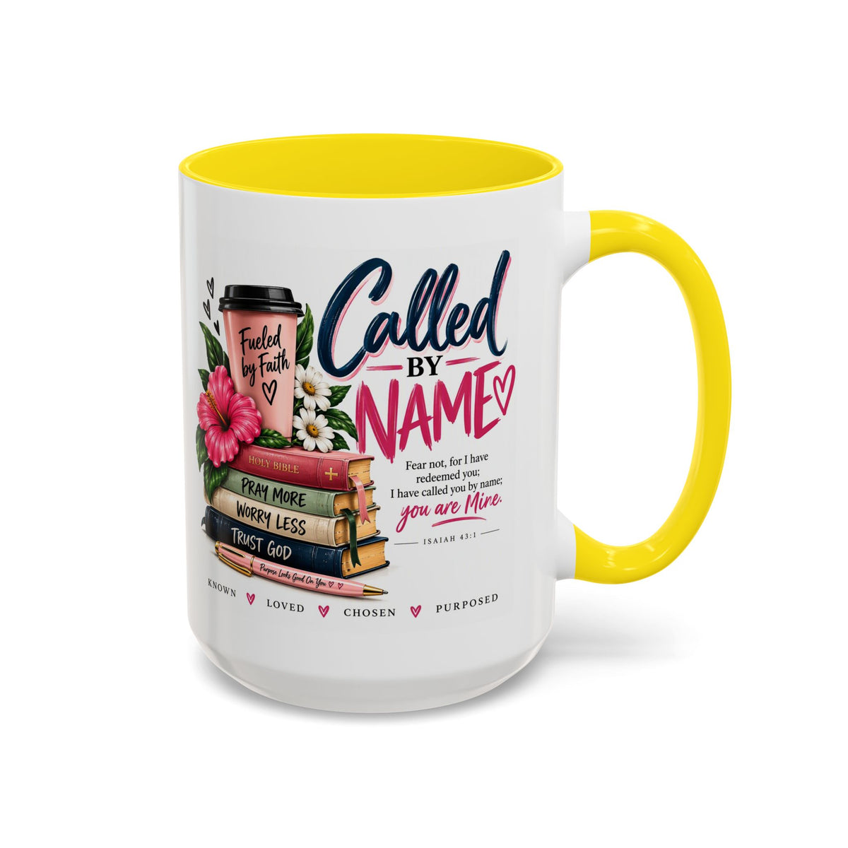 Called By Name Coffee Mug — Christian Inspirational Accent Mug (11/15oz)