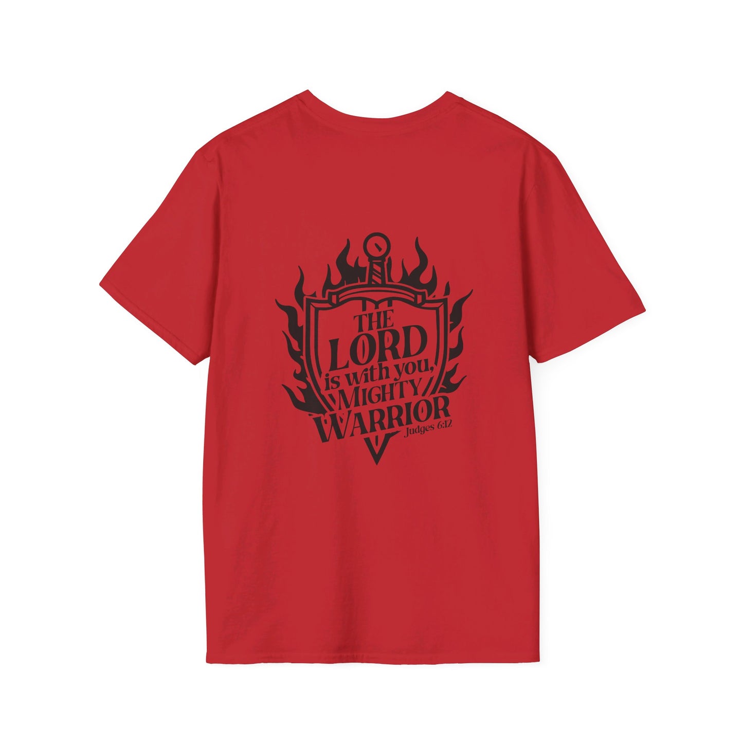 The Lord Is With You Mighty Warrior Unisex Christian T-shirt