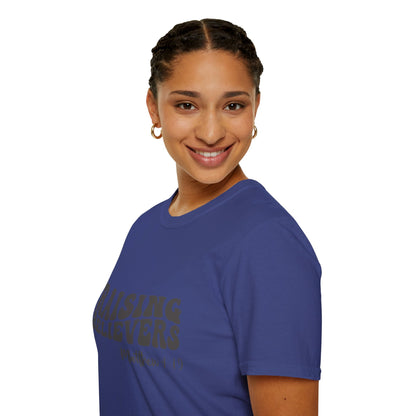 Raising Believers Christian Unisex T-shirt