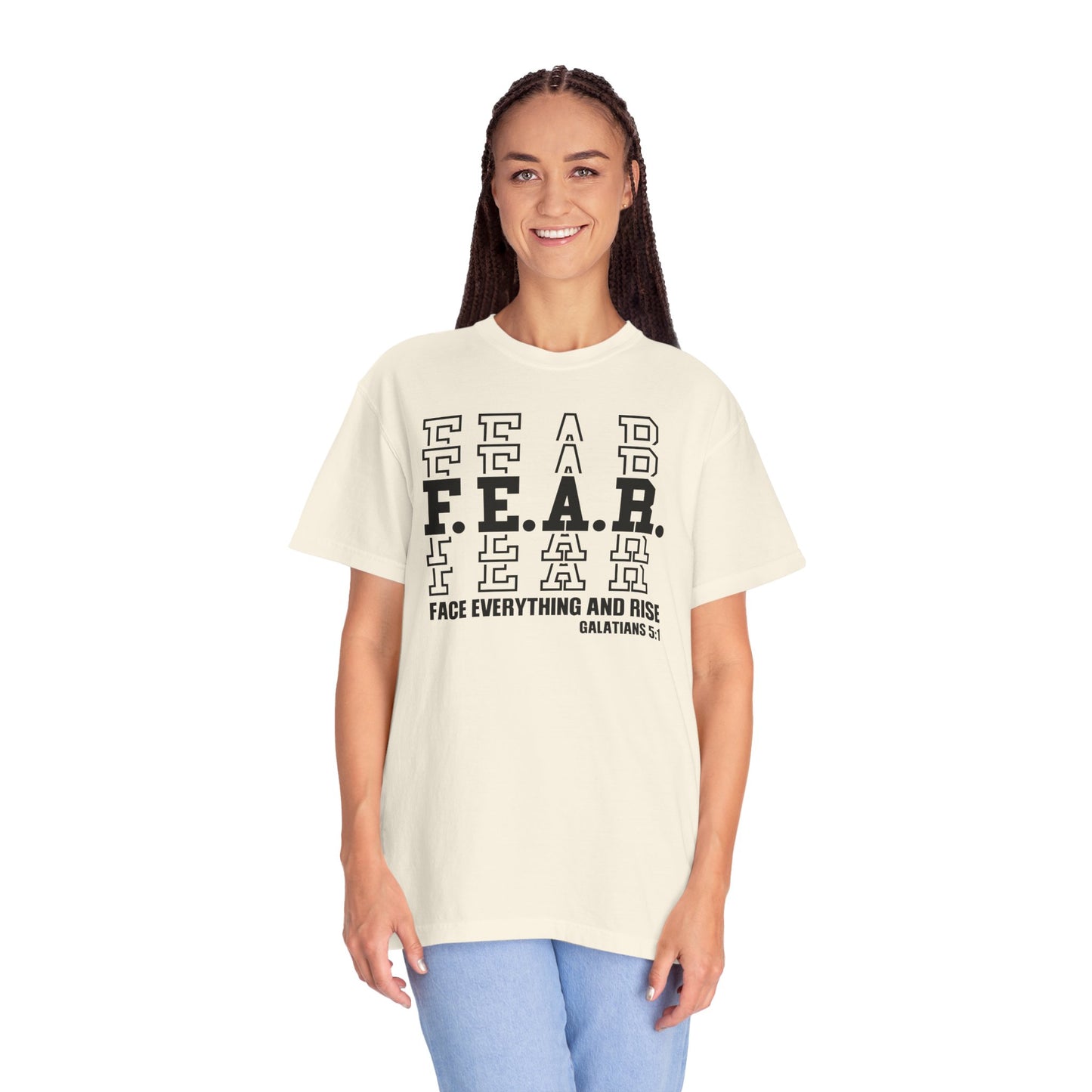 FEAR Face Everything And Rise Unisex Christian T-shirt