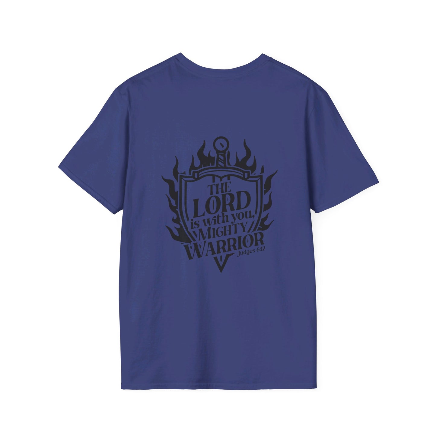 The Lord Is With You Mighty Warrior Unisex Christian T-shirt