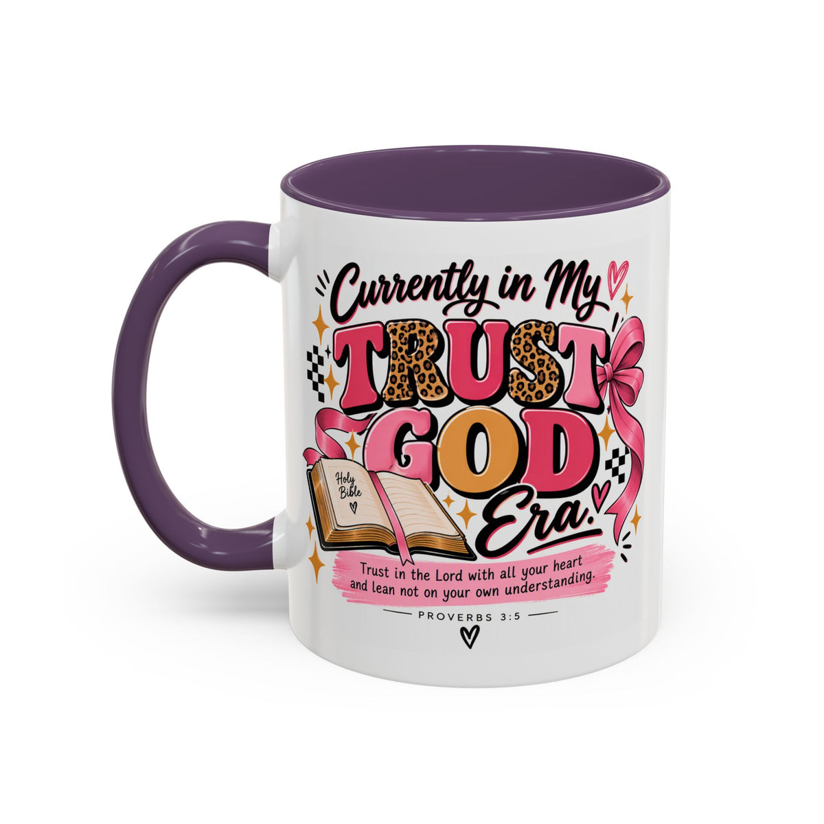Currently in My Trust God Era Coffee Mug