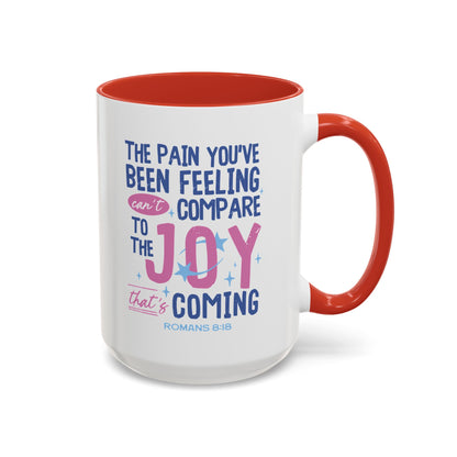Inspirational Coffee Mug - Joyful Encouragement with Romans 8:18