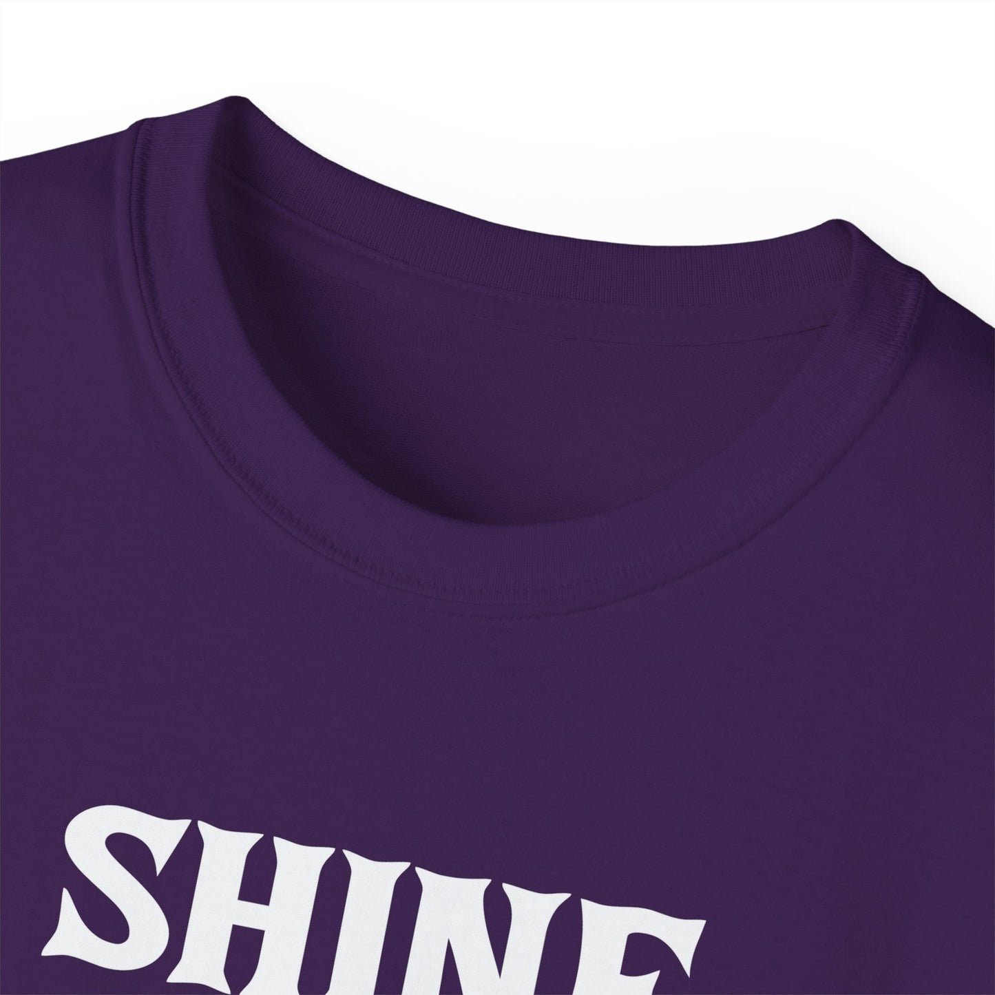 Shine With The Light Of Jesus Unisex Christian Ultra Cotton Tee Printify