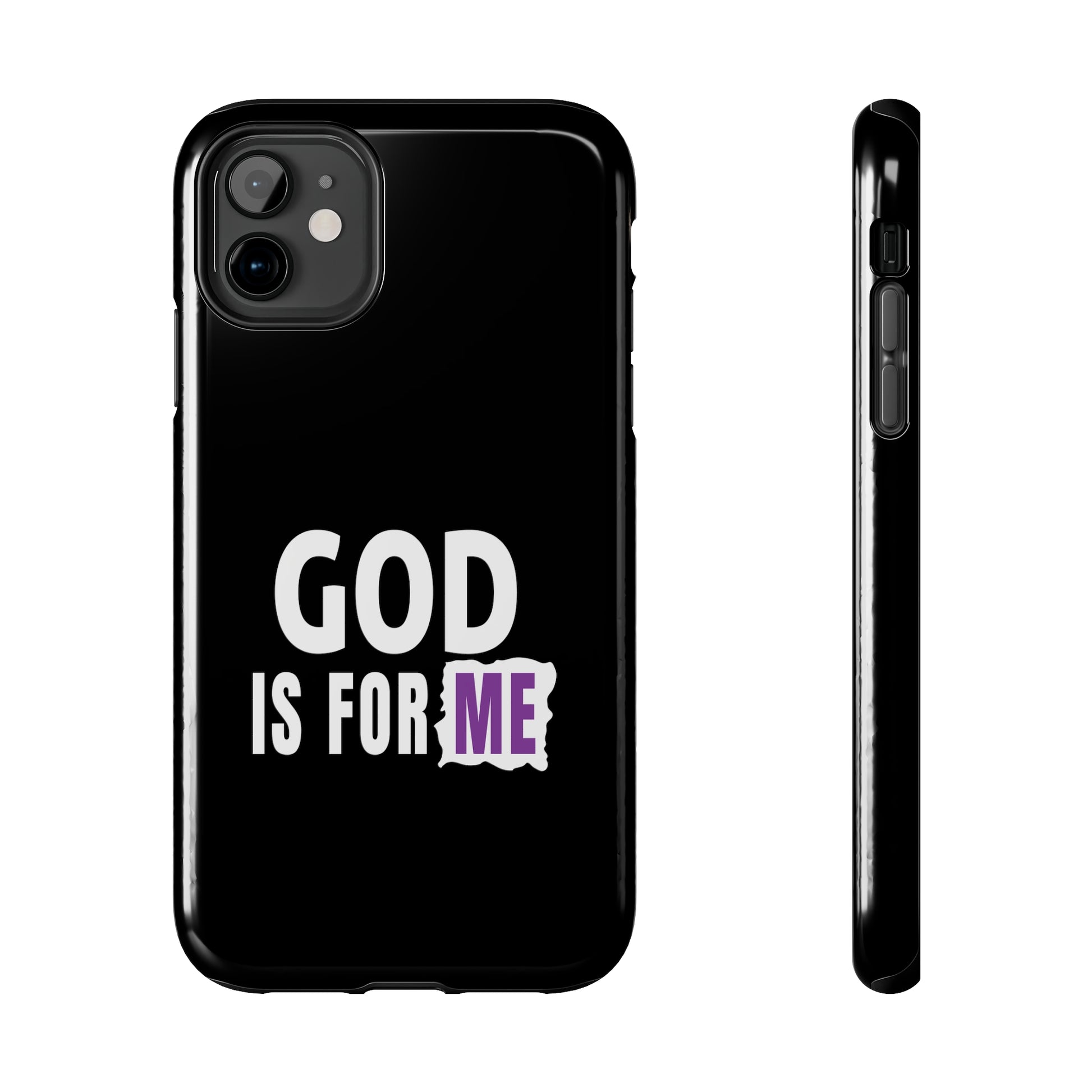 God Is For Me Christian Phone Tough Phone Cases, Case-Mate Printify