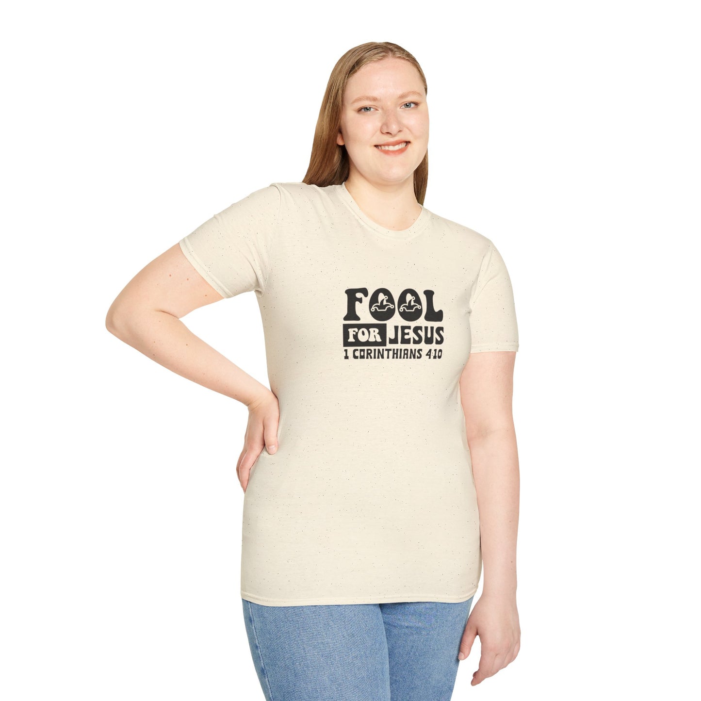 Fool For Jesus Funny Unisex Christian T-shirt