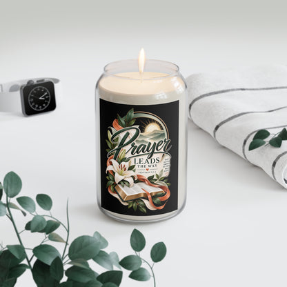 “Prayer Leads the Way” Scented Soy Candle