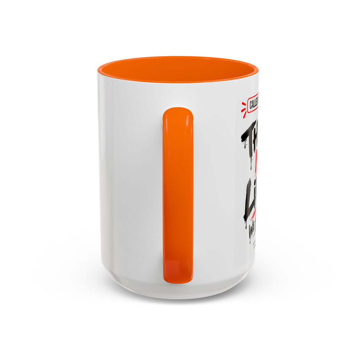 They Not Like Us, We Belong to Jesus Personalized Christian Coffee Mug — Called by Name Accent Mug (15oz)