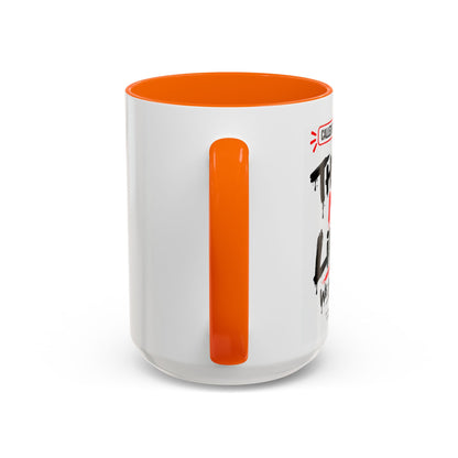They Not Like Us, We Belong to Jesus Personalized Christian Coffee Mug — Called by Name Accent Mug (15oz)