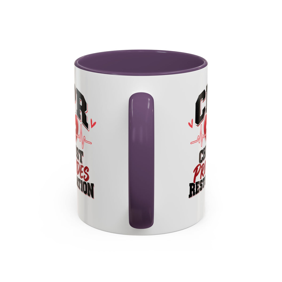 CPR Coffee Mug — "Christ Provides Restoration" Inspirational Christian Accent Mug (11oz)