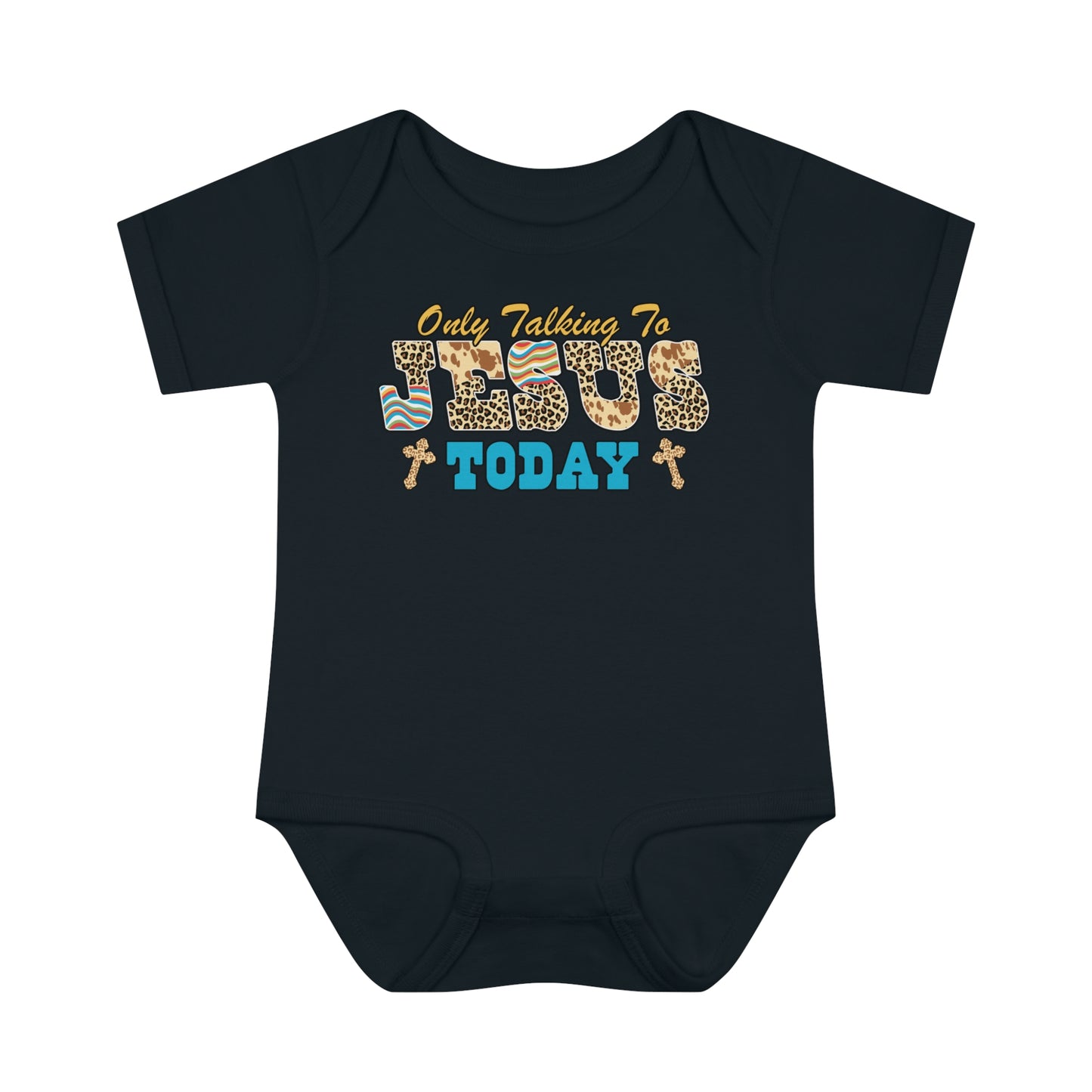 I'm Only Talking To Jesus Christian Baby Onesie Printify