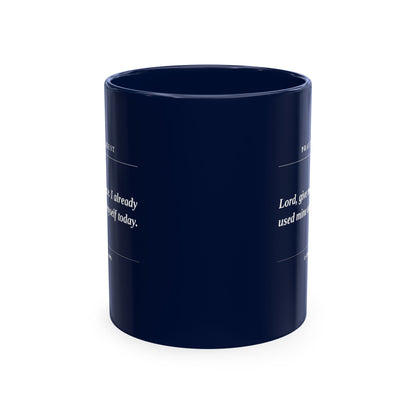 Prayer Request Mug — Inspirational Christian Coffee Cup with Daily Prayers