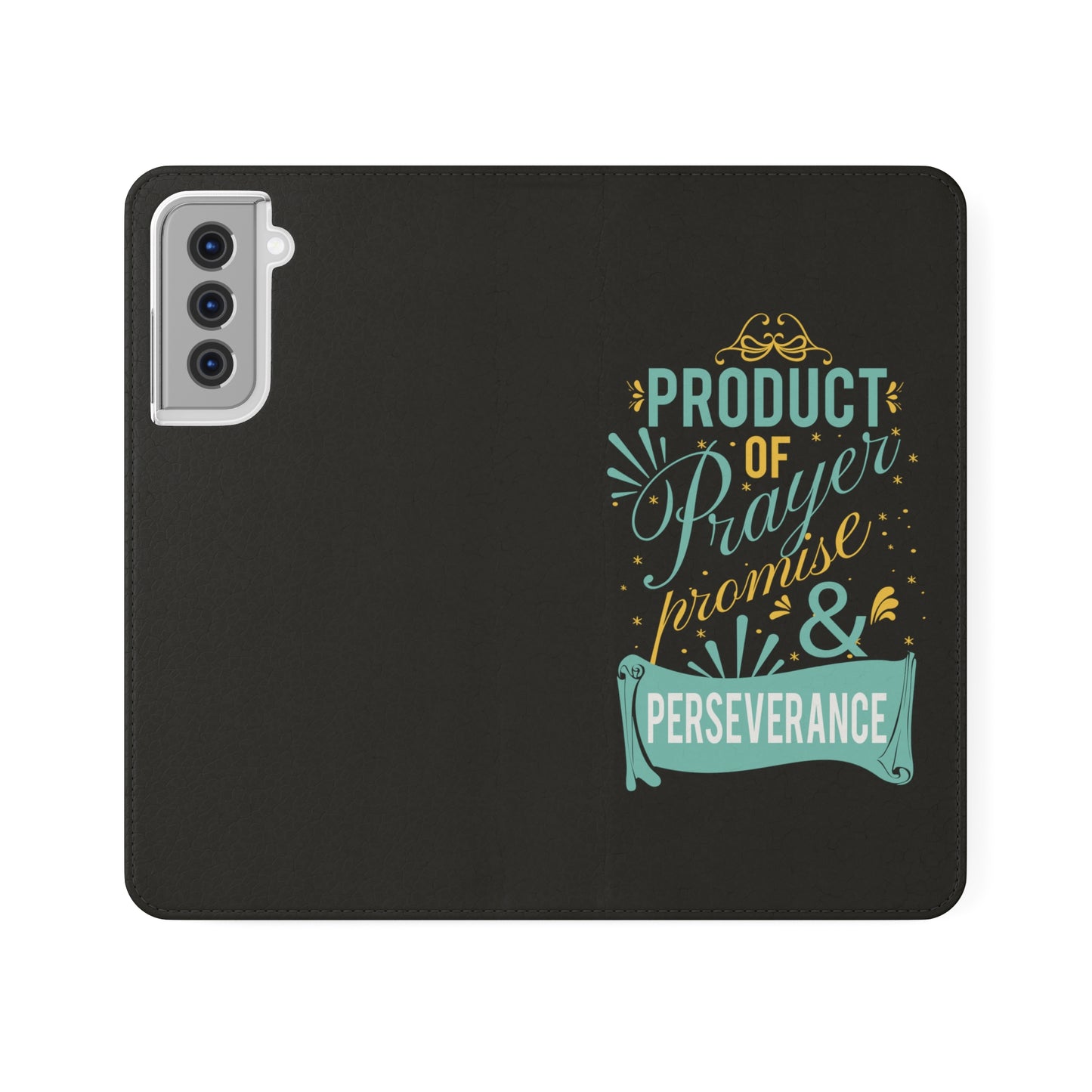 Product of Prayer, Promise, & Perseverance Phone Flip Cases