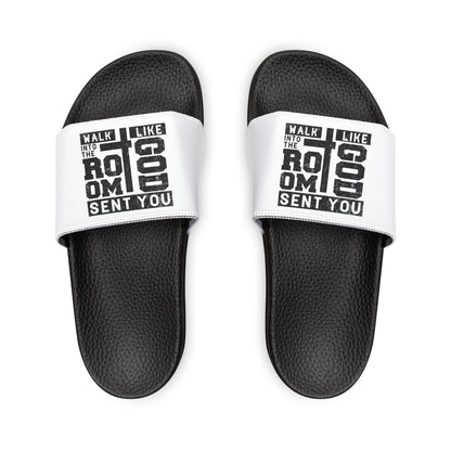 Men's Removable-Strap Sandals for Stylish Comfort, Trendy Slides, Summer Footwear, Casual Chillin', Perfect for Vacations, Gift Idea