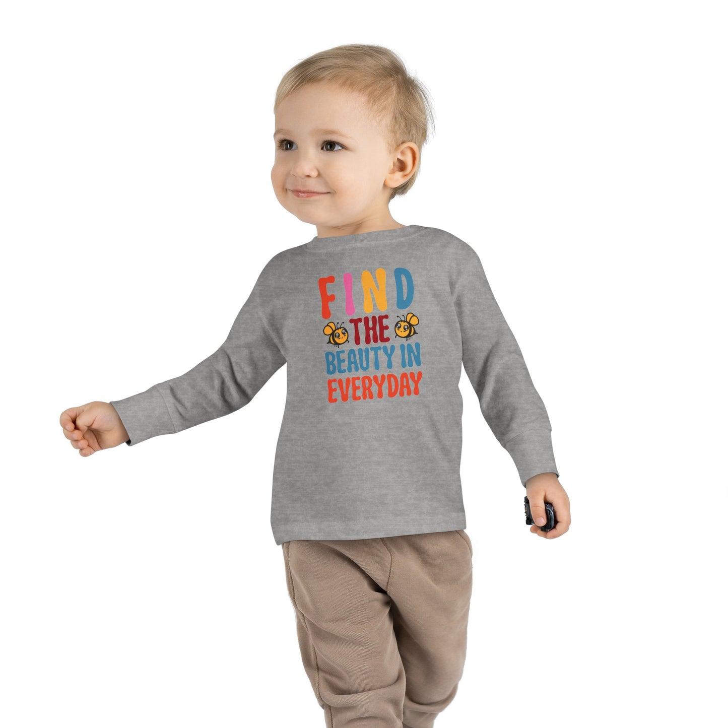 Find The Beauty In Everyday Toddler Christian Sweatshirt