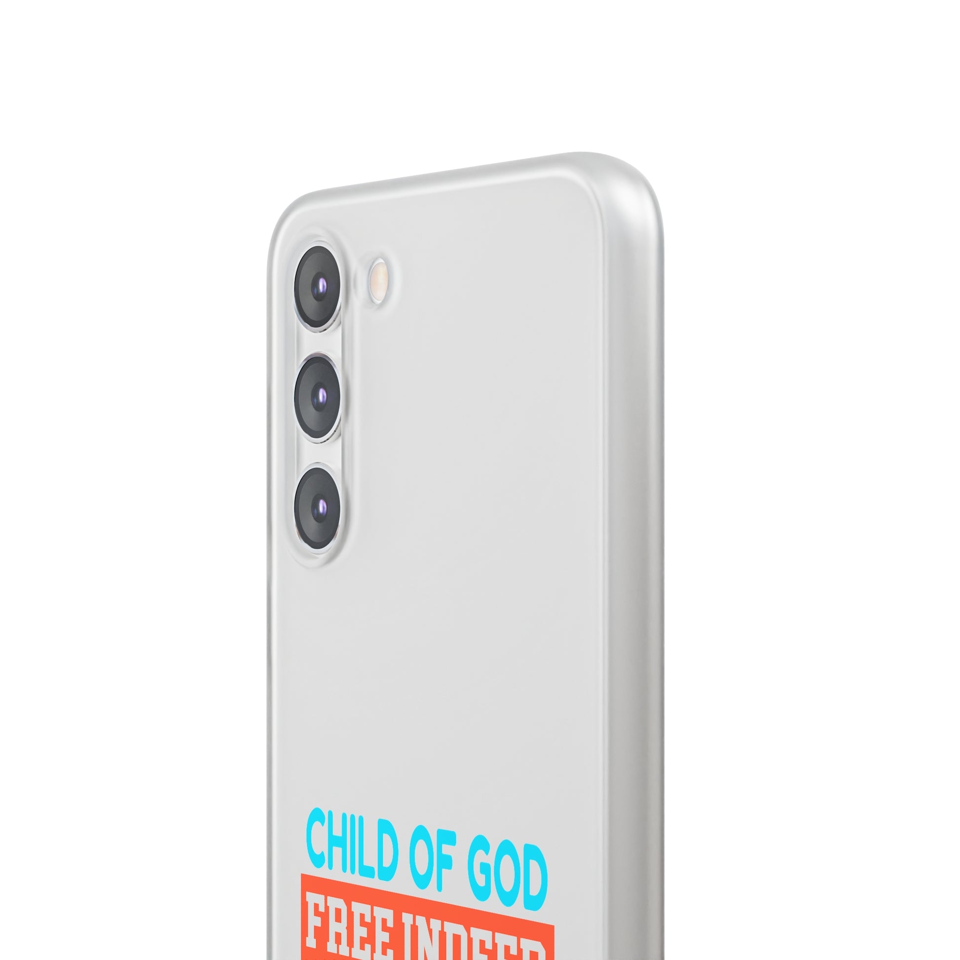 Child Of God Free Indeed Christian Flexi Phone Case Printify