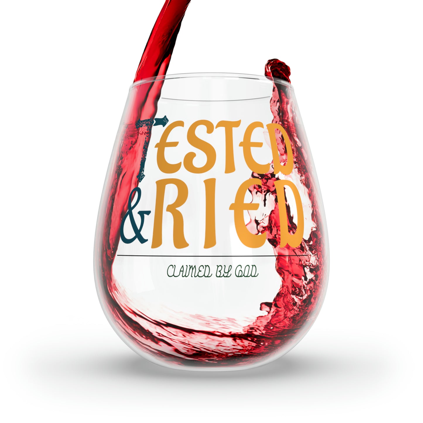 Tested & Tried Stemless Wine Glass, 11.75oz