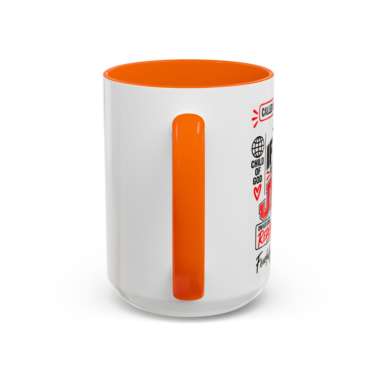 If Found, Return to Jesus Personalized Christian Coffee Mug — Called by Name Accent Mug (15oz)