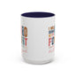Inspirational Accent Coffee Mug - 'I Will Bring My Hard Fought Hallelujah' - 11oz & 15oz